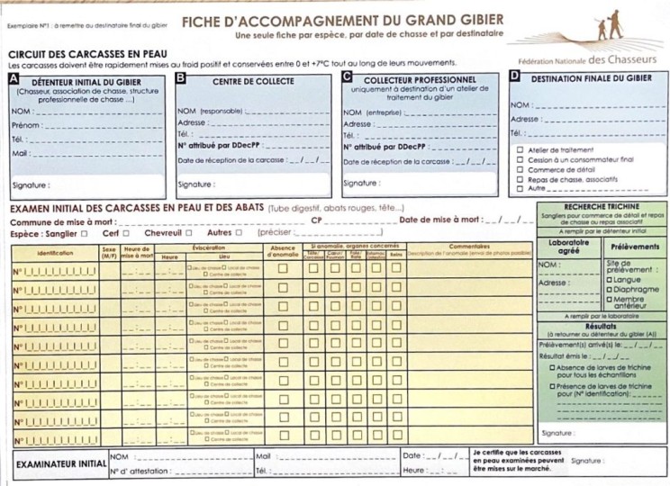 NOUVEAUX CARNETS DE VENAISON