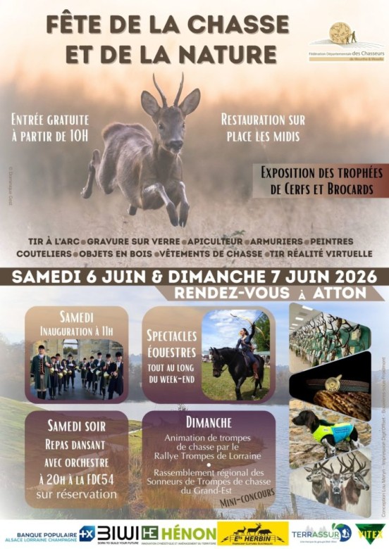 FETE DE LA CHASSE ET DE LA NATURE